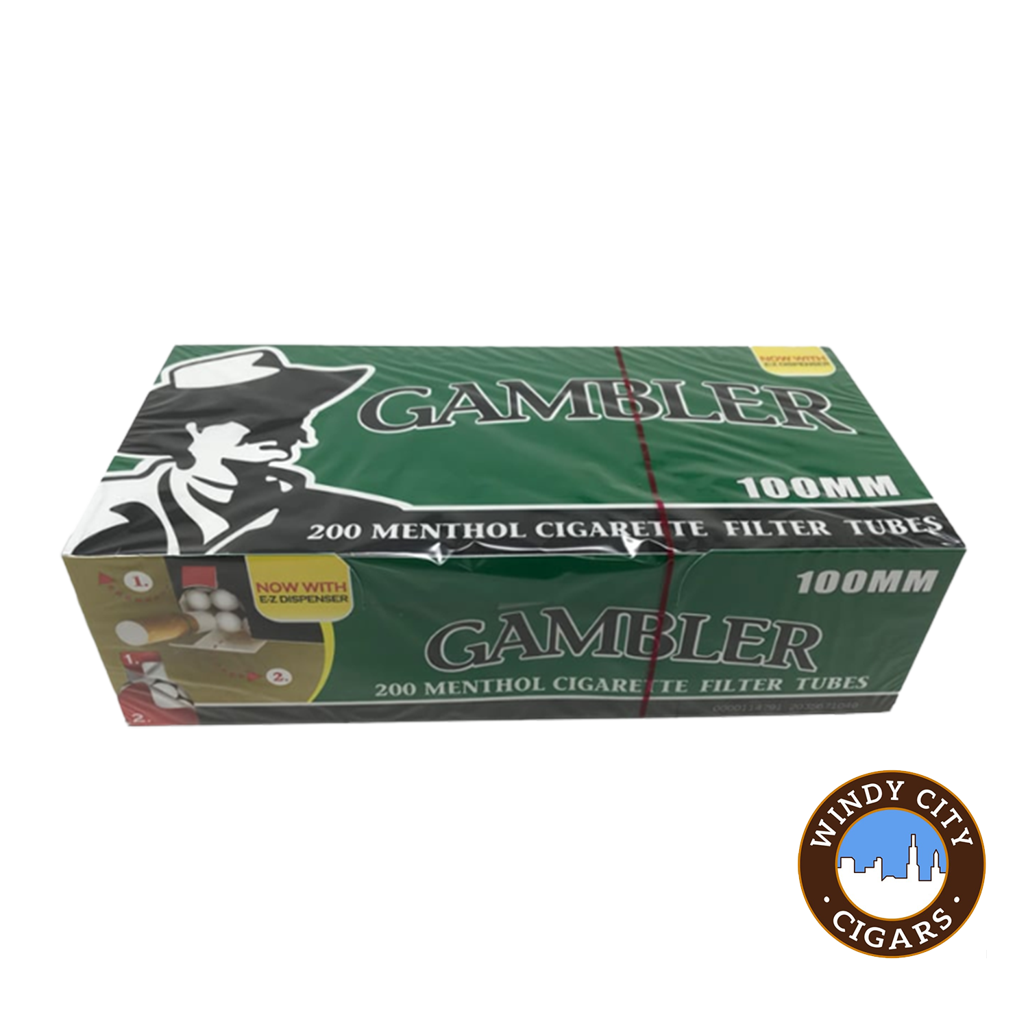 Gambler Cigarette Filter Tubes, 100's, Accessories