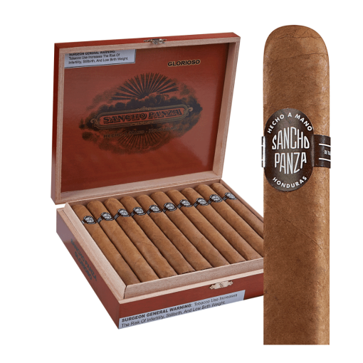 box of Sancho Panza cigars