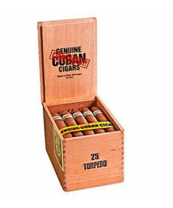 Genuine Counterfeit Cuban Torpedo Cigars (6 X 54) – Box of 25