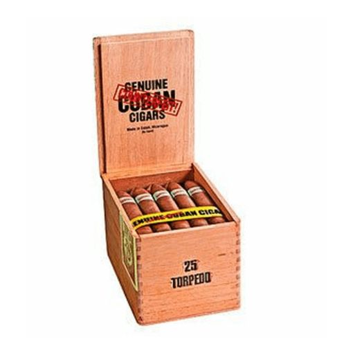 Genuine Counterfeit Cuban Torpedo Cigars (6 X 54) – Box of 25