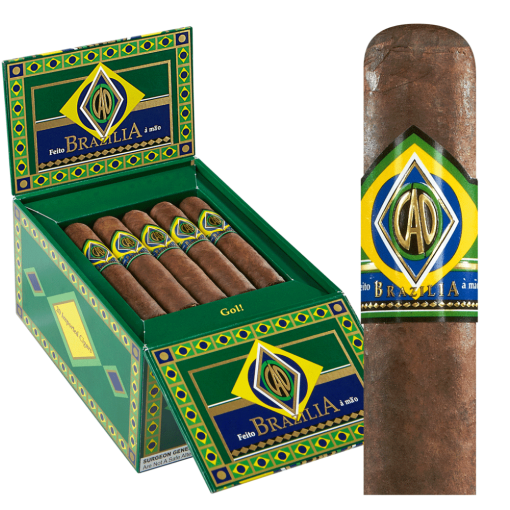 CAO Brazilia Gol Cigars (5 X 56) – Box of 20