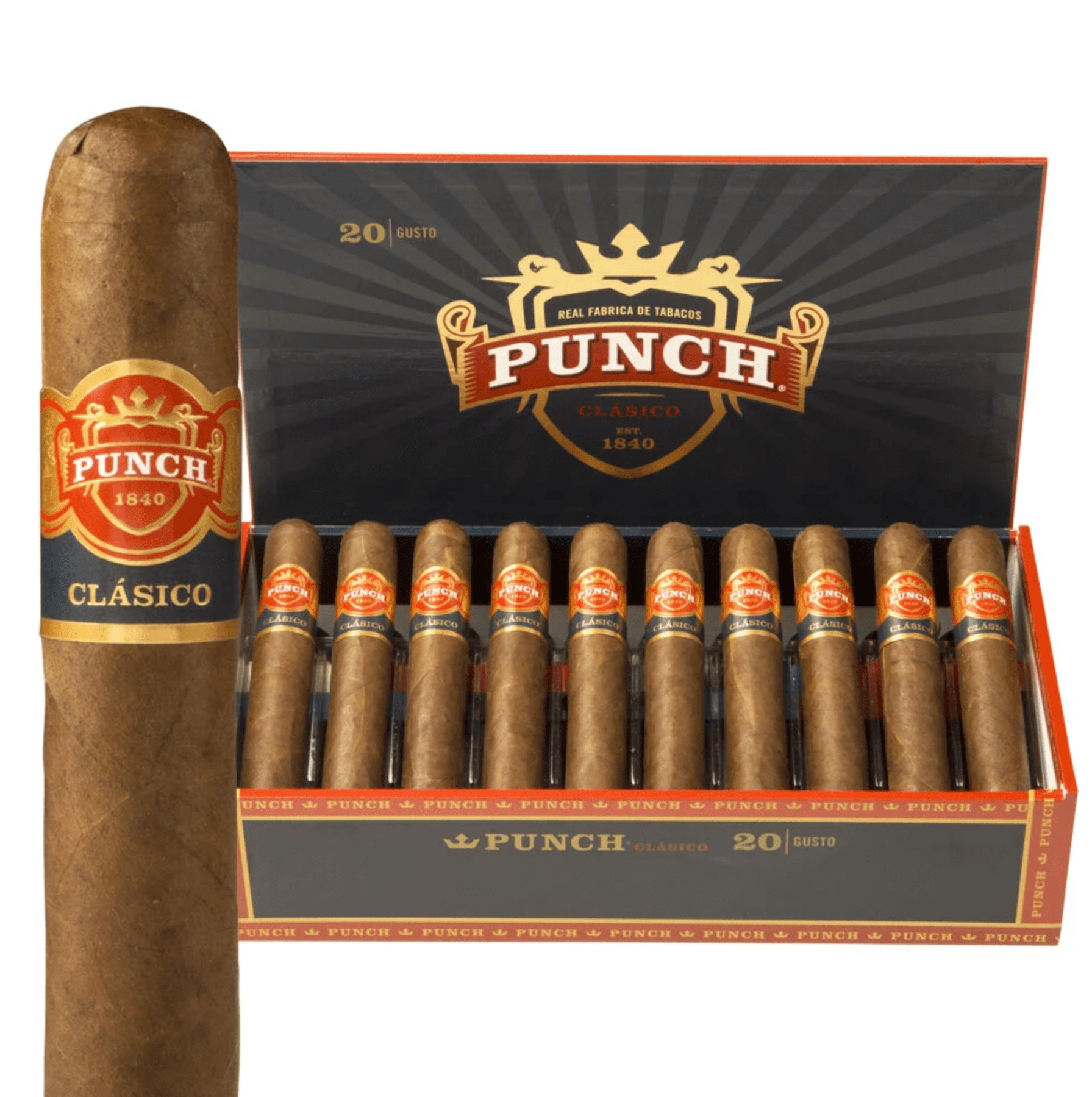 Punch London Club Natural Cigars (5 x 40) - Box of 25 - Windy City Cigars