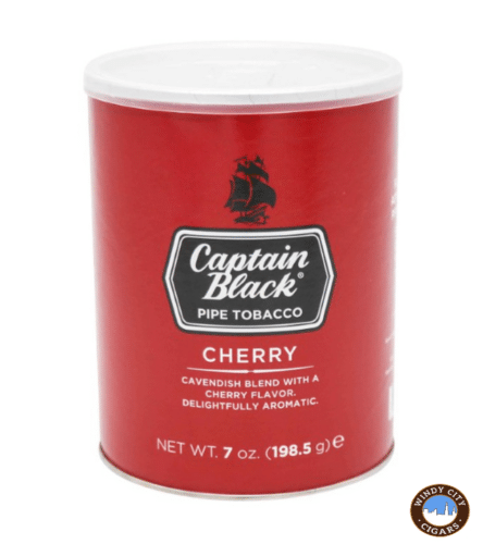 Captain Black Cherry Pipe Tobacco - 7 Oz Can - Windy City Cigars