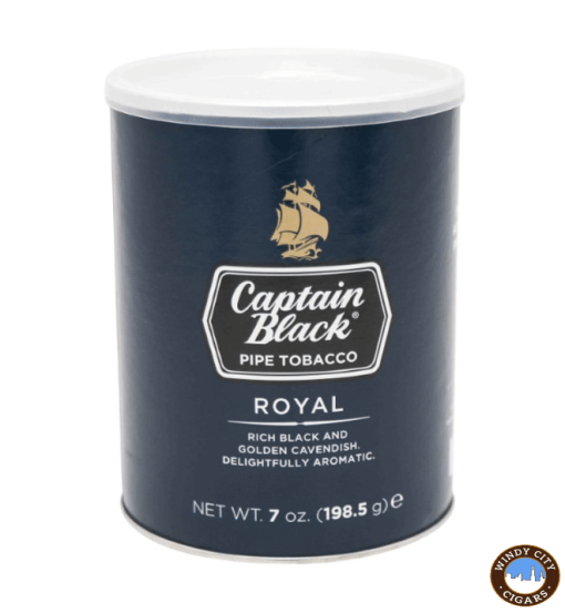 Captain Black Royal Pipe Tobacco Oz Can