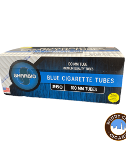 Shargio Blue 100s Cigarette Tubes 250ct