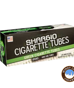 Shargio Green King Cigarette Tubes 200ct