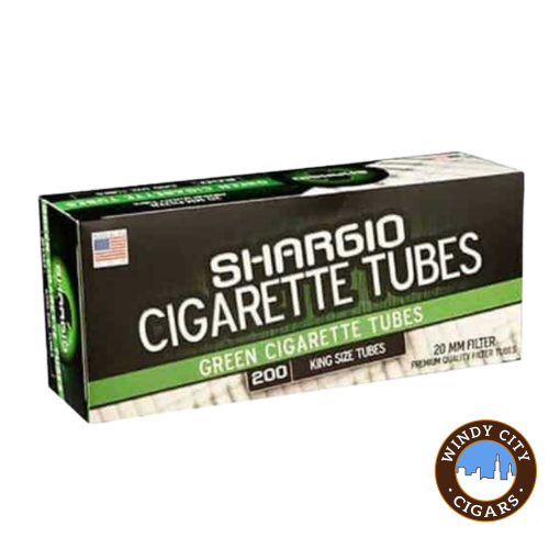 Shargio Green King Cigarette Tubes 200ct