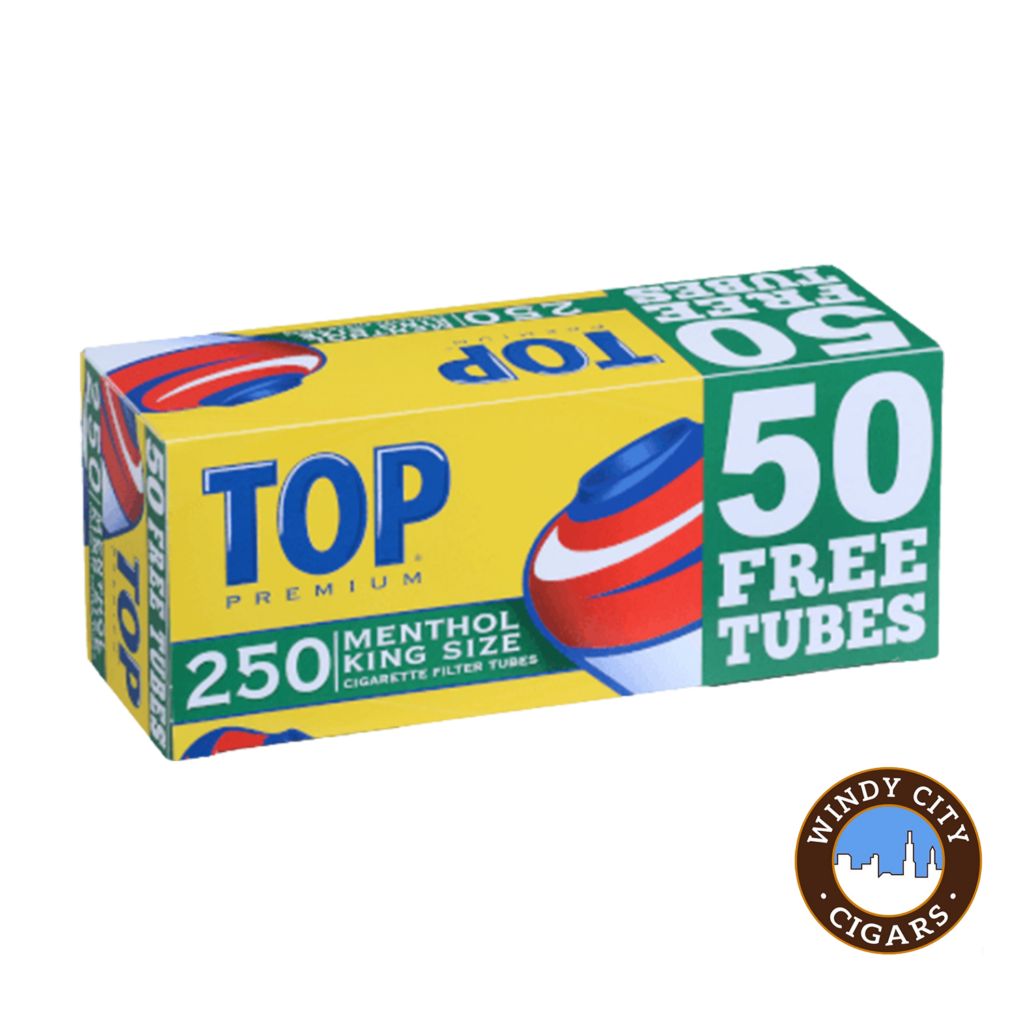 Top Cigarette Tubes - Menthol (king) 250ct 