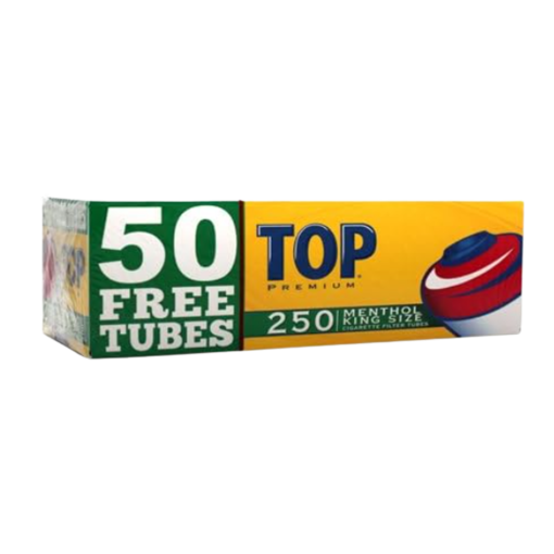 Top Cigarette Tubes – Menthol (King) 250ct