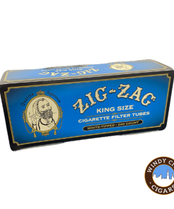 Zig-Zag Cigarette Tubes – Blue (King) 200ct