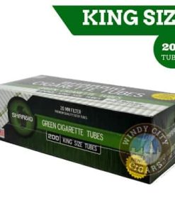 Shargio Green King Cigarette Tubes 200ct