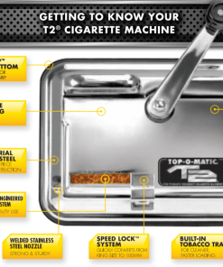 Top o matic t2 cigarette machine