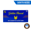 Golden Harvest Cigarette Tubes Blue 100’s (200ct)