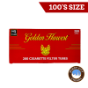 Golden Harvest Cigarette Tubes Red Full Flavor 100’s (200ct)