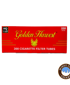 Golden Harvest Cigarette Tubes Red Full Flavor King Size (200ct)