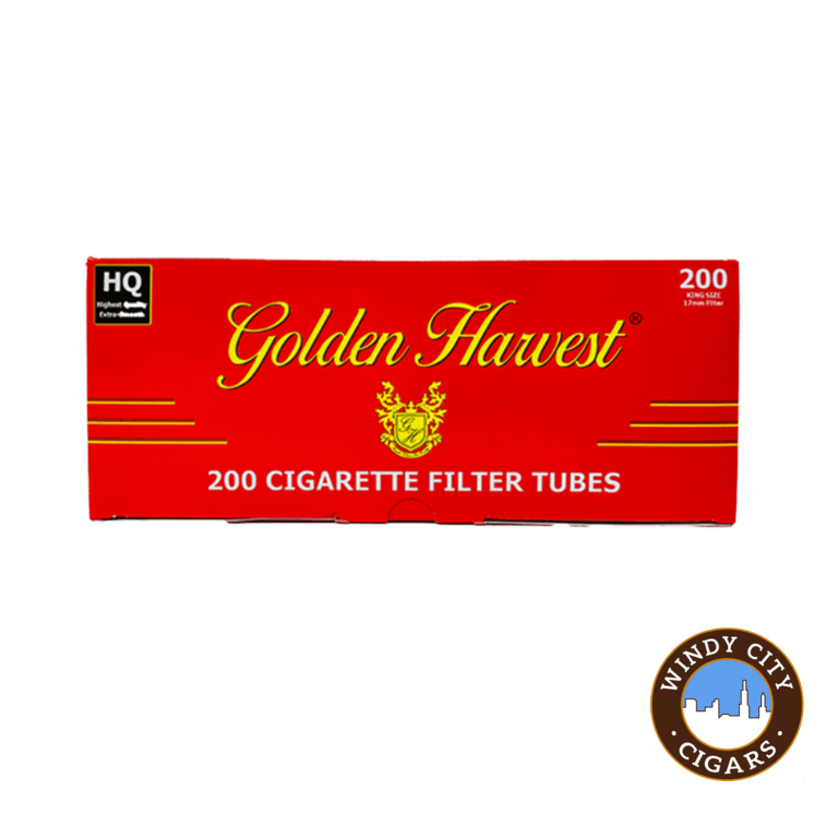 Golden Harvest Cigarette Tubes Red Full Flavor King Size (200ct ...