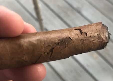 how to fix a torn cigar