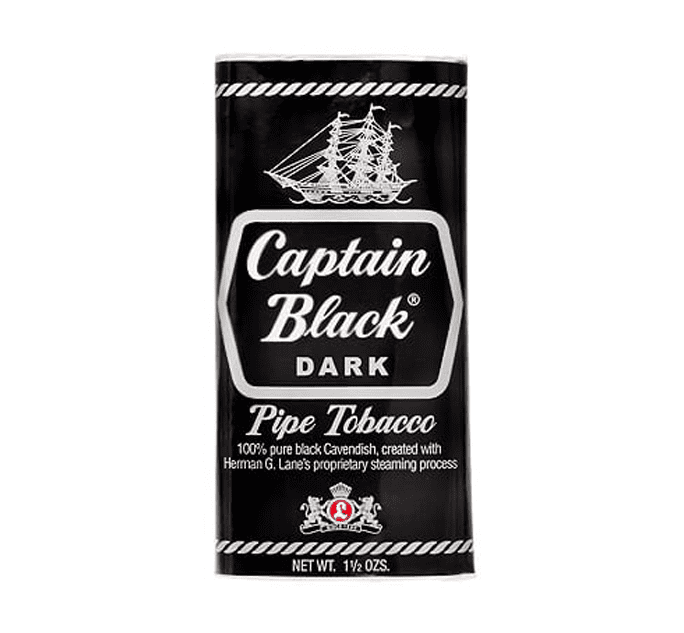Captain Black Dark Pipe Tobacco 1.5 oz 5-Pack