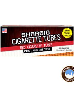 Shargio Red King Cigarette Tubes 200ct