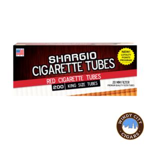 Shargio Red King Cigarette Tubes 200ct