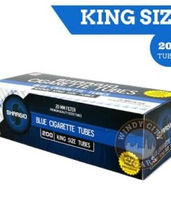 Shargio Blue King Cigarette Tubes 200ct