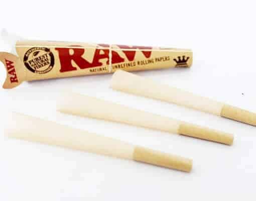 Raw Cones King Size 3 pack - Windy City Cigars
