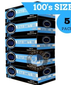 OHM Cigarette Tubes - Blue (100s)