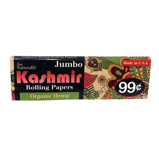 Kashmir Rolling Papers - Organic Hemp Jumbo