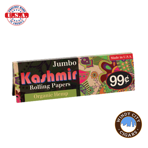 Kashmir Rolling Papers – Organic Hemp Jumbo