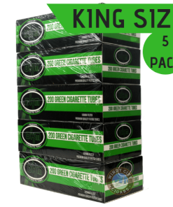 OHM Green King Size Cigarette Tubes