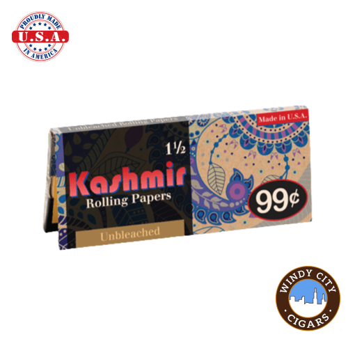 Kashmir Rolling Papers Unbleached 1/12