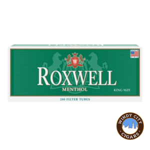 Roxwell Cigarette Tubes – Menthol (King) 200ct