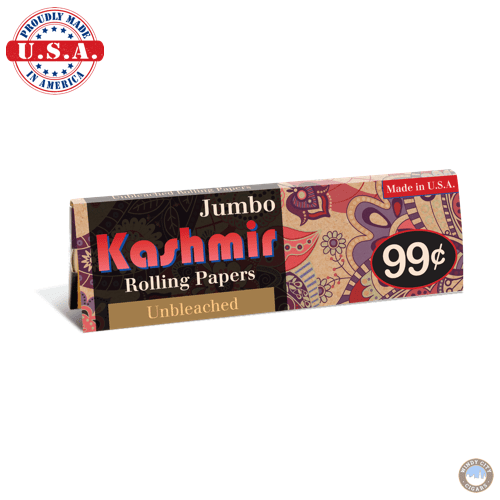 Kashmir Rolling Papers – Unbleached Jumbo