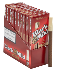 Middleton's Black & Mild Cigars - Apple 10 packs of 5