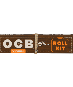 OCB Slim Rolling Papers Virgin Papers, All in One Roll Kit