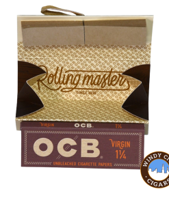 OCB Virgin Rolling Papers All in One Kit – Unbleached 1 14 Rolling Papers Kit