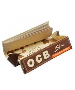 OCB Slim Rolling Papers Virgin Papers, All in One Roll Kit