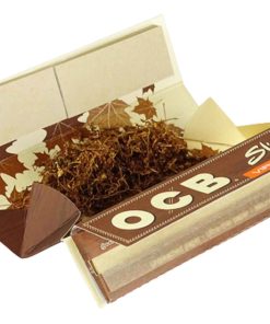 OCB Slim Rolling Papers Virgin Papers, All in One Roll Kit