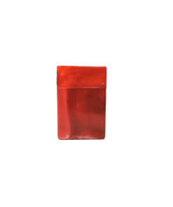 Marble King Size Plastic Cigarette Case Red