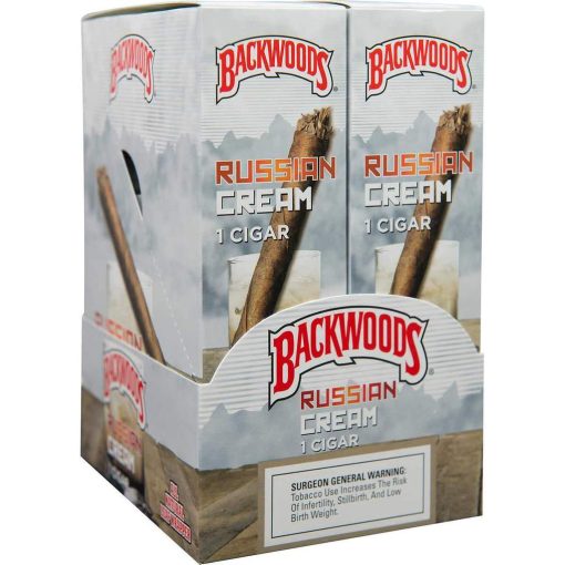 boxes of backwood russian cream Cigar