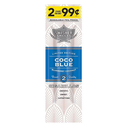 Swisher Sweets Cigarillos-Coco Blue