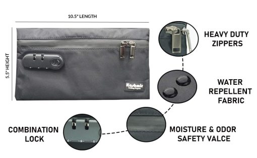 Kashmir Smell Proof Pouch