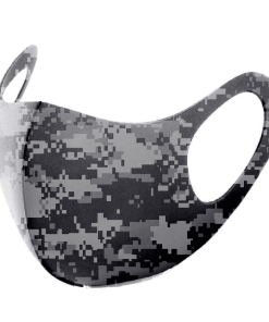 NYLON REUSABLE DIGITAL CAMO FASHION MASK