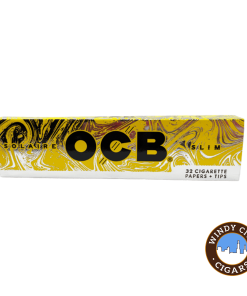 OCB Rolling Papers – Solaire Slim + Tips