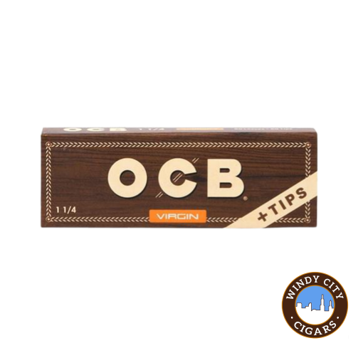 OCB Rolling Papers – Virgin 1 14 + Tips