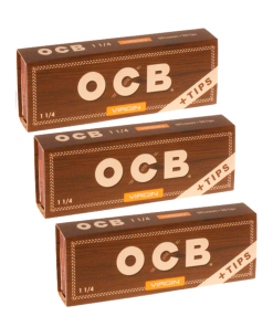 OCB Rolling Papers – Virgin 1 14 + Tips