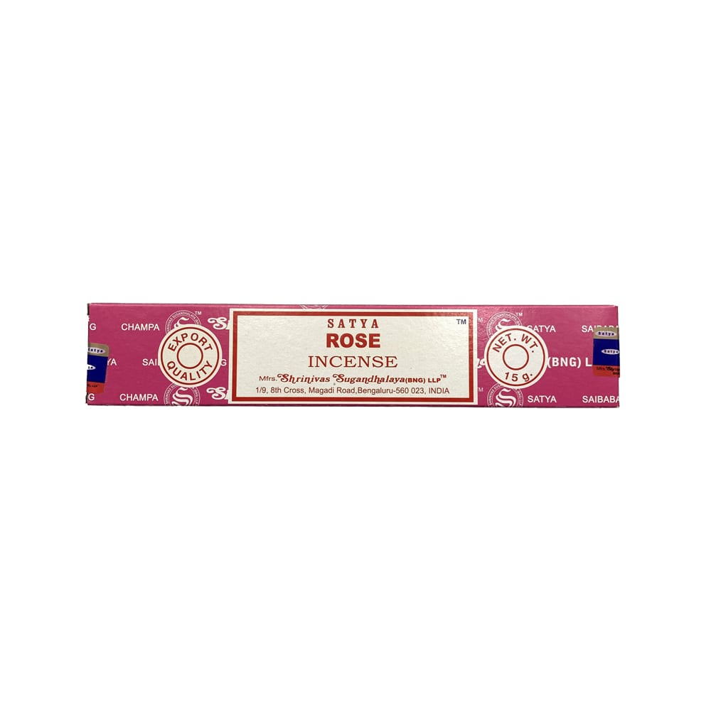 Satya Fresh Rose Incense 15 gram box
