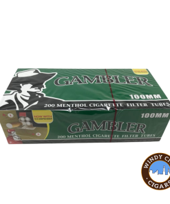 Gambler Cigarette Tubes – Menthol (100s) 200ct