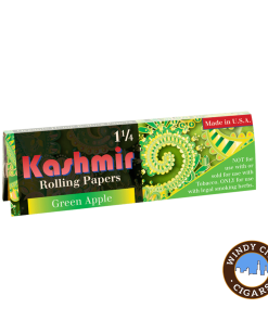 Kashmir Green Apple Flavored Rolling Papers – 1 14 Papers