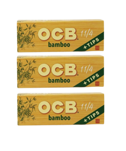 OCB Rolling Papers – Bamboo 1 14 + Tips